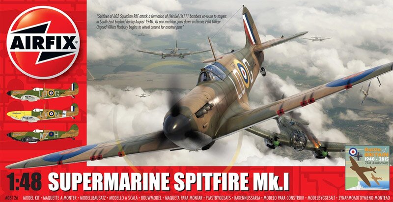 САМОЛЕТ SUPERMARINE SPITFIRE MkIa